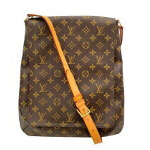 Louis Vuitton Musette Brown Monogram Canvas Shoulder Bag